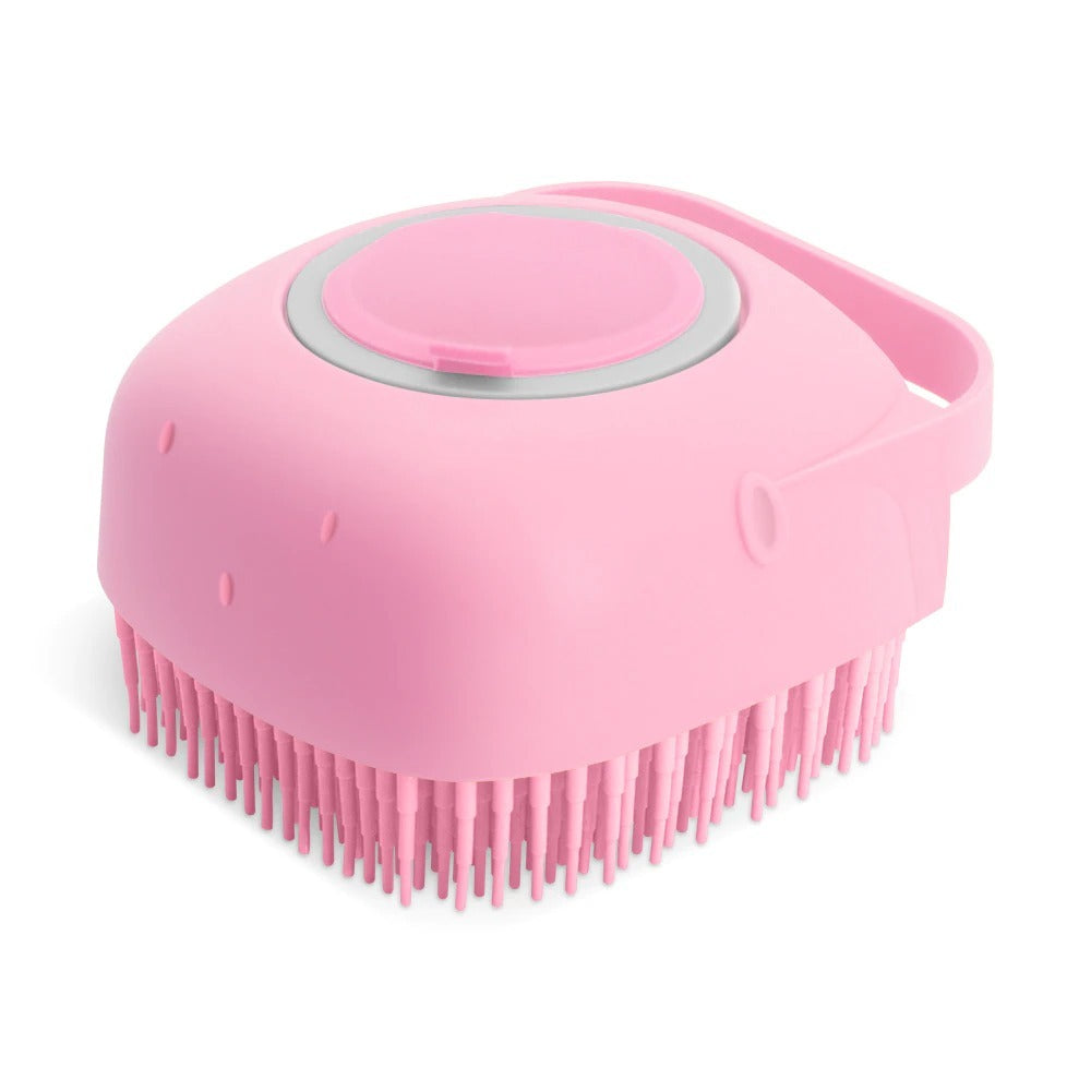 Pet Dog & Cat Silicone Shampoo Massager Brush