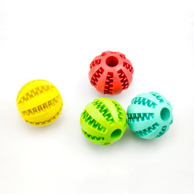 Rubber Mint Feeding Ball with Built-in Food Storage