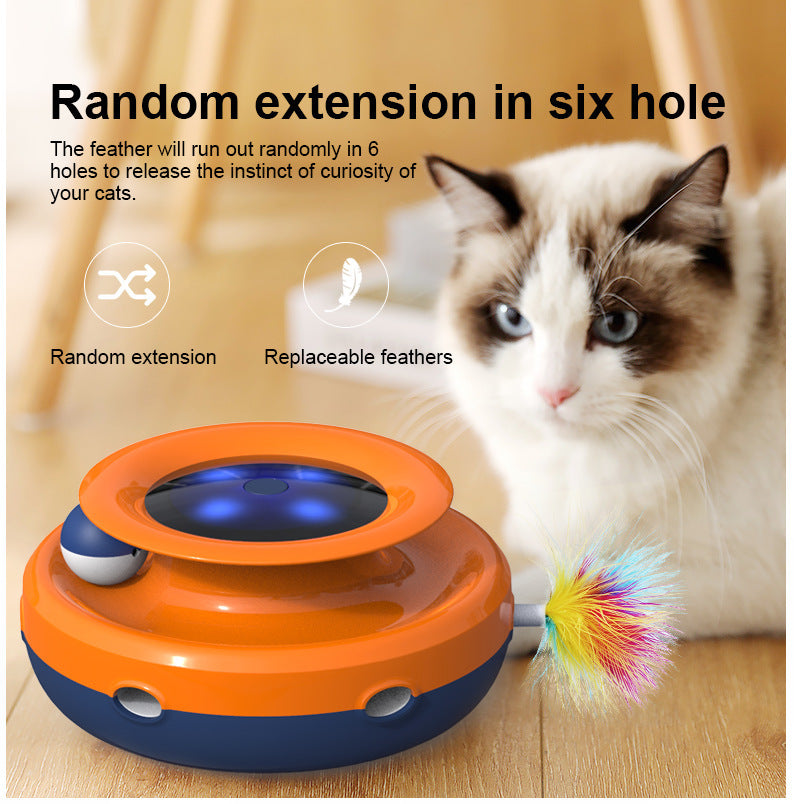 Electric Funny Cat Toy Stick – Self-Entertainment for Cats