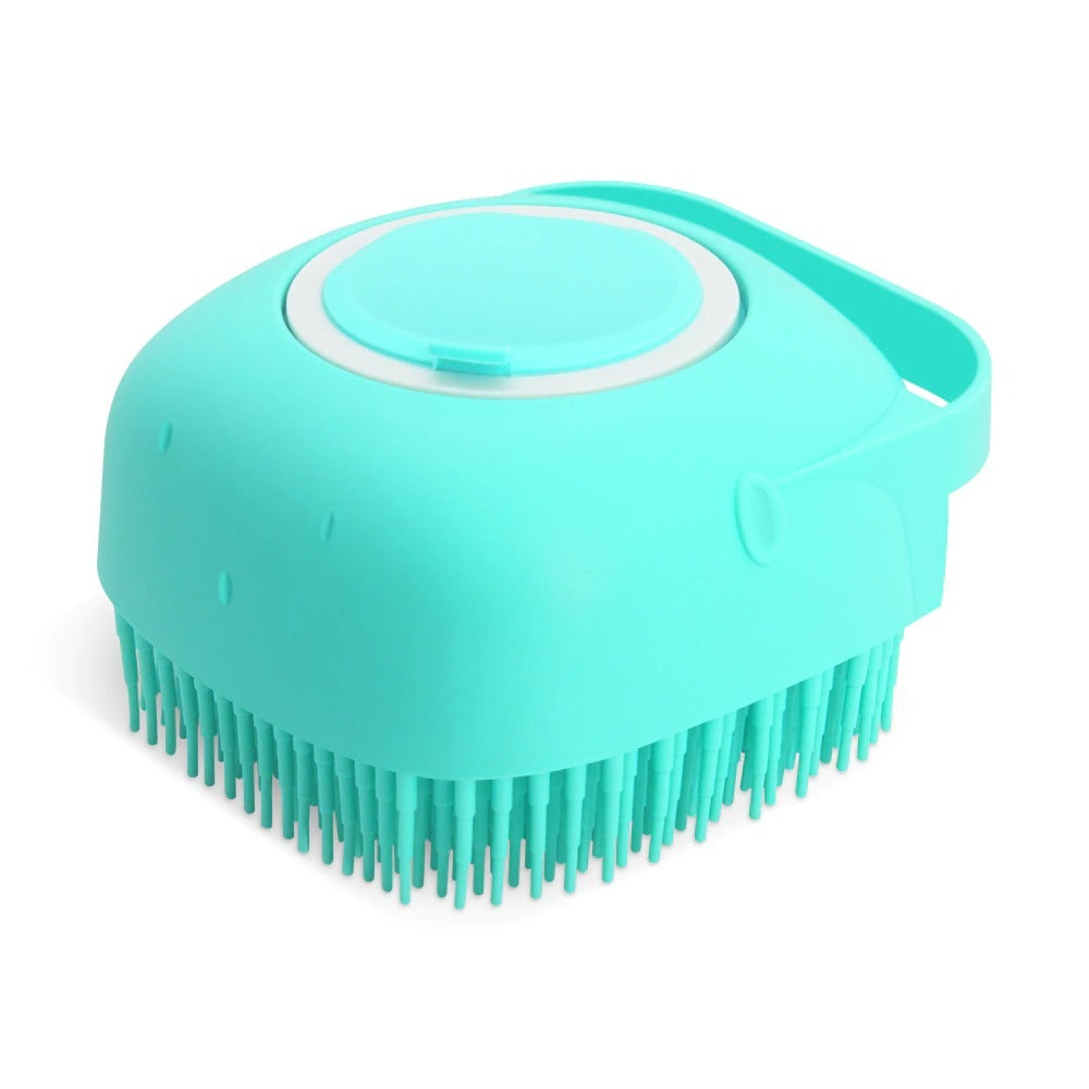 Pet Dog & Cat Silicone Shampoo Massager Brush