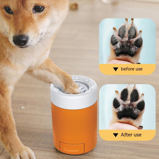 Pet Semi-Automatic Foot Wash Cup Cleaner