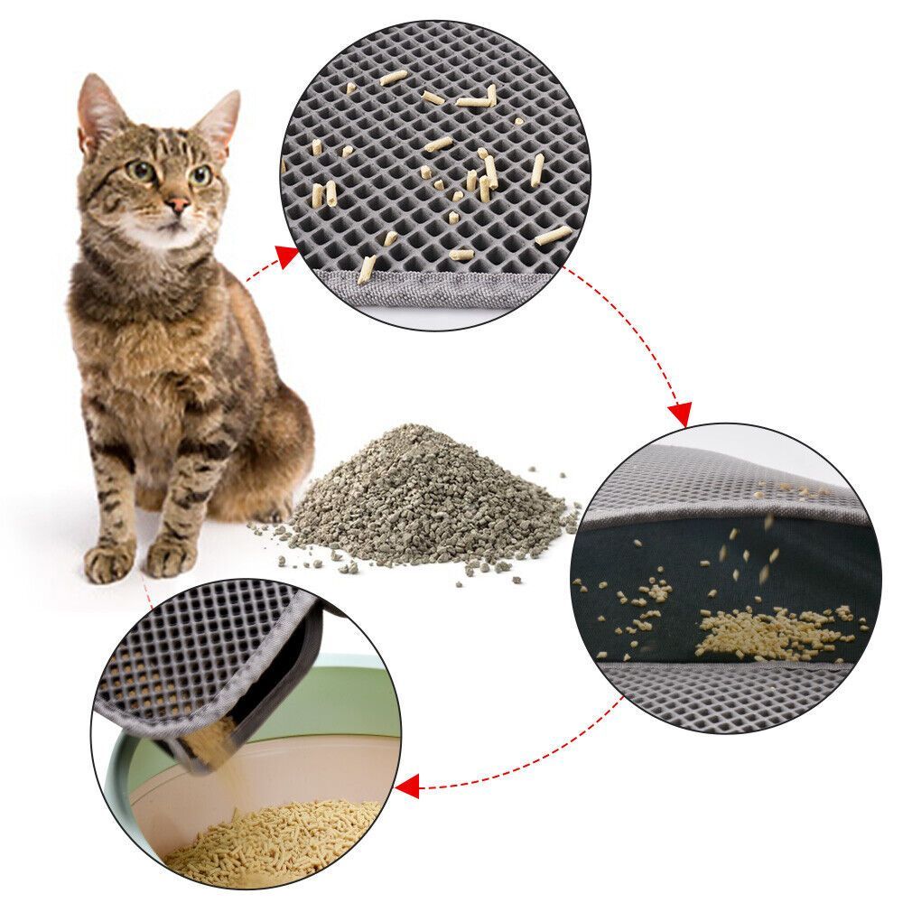 Waterproof Honeycomb Cat Litter Pad